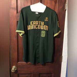 Rare Avatar the last Airbender earth kingdom jersey